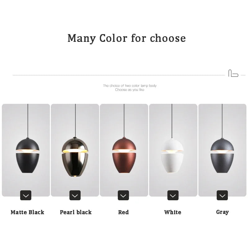 Lamp Nordic Minimalist Modern Bedside Pendant Light Fixtures , Single-Light Ceiling Light Fixture For Bedroom, Kitchen, Entryway - vue 5 sur 11
