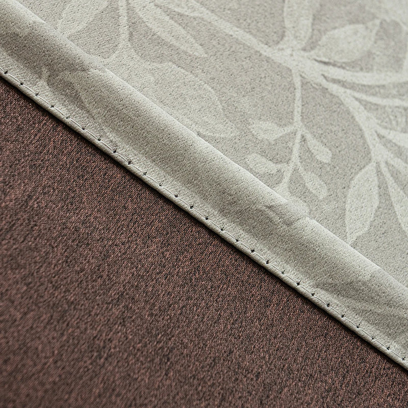 Rideau occultant style français floral pour salon chambre