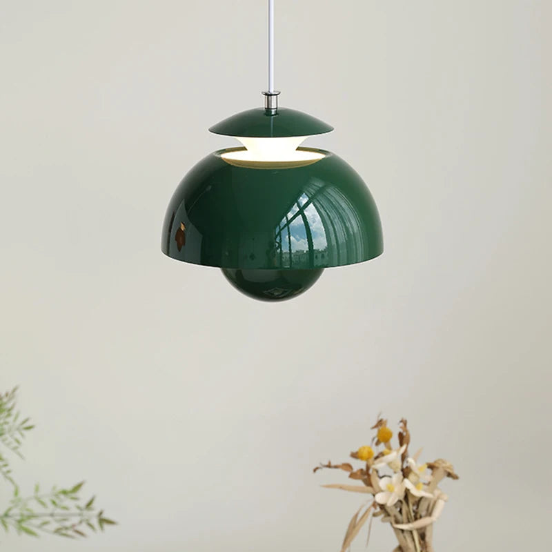 lampe suspendue led moderne en métal réglable