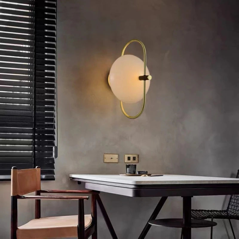applique murale de luxe style nordique pour éclairage décoratif - vue 3 sur 10