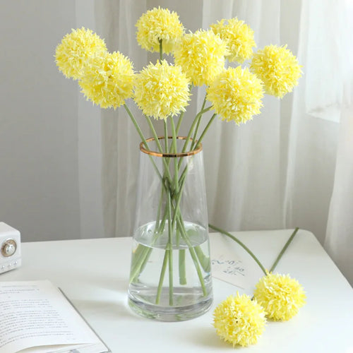 fleurs artificielles chrysanthème pour mariage et décoration festive - vue 3 sur 12
