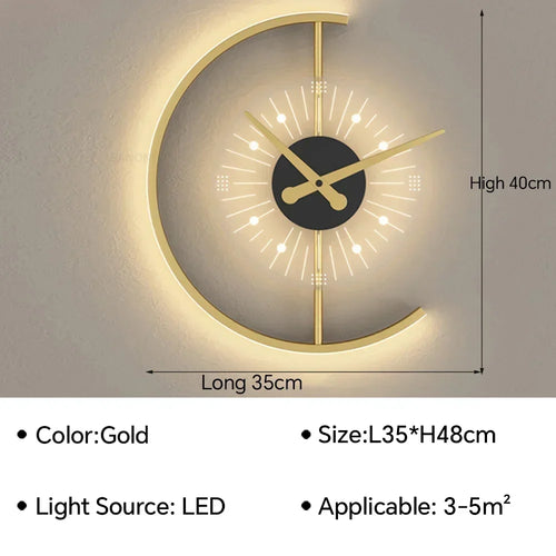 applique murale moderne à led pour décoration intérieure élégante