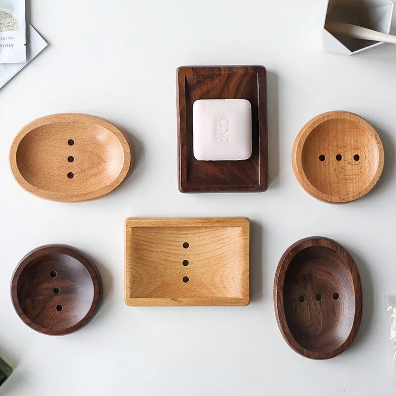 support de rangement en bois porte-savon cadeau anniversaire - vue 6 sur 12