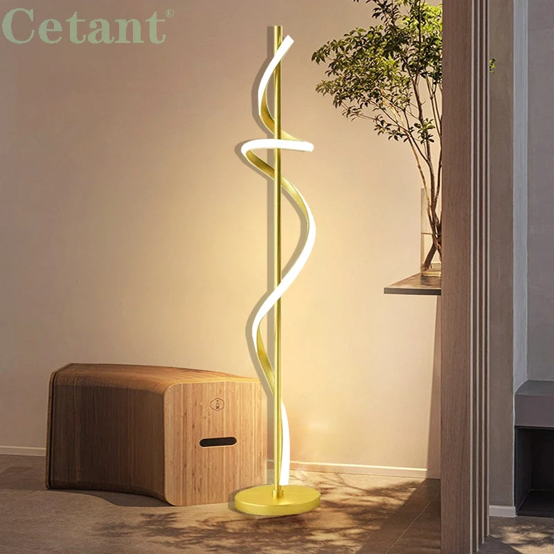 Lampadaire LED moderne décoration de la maison lumière 140 cm ligne luminaire canapé coin chambre salon salle d'étude éclairage intérieur Lustre