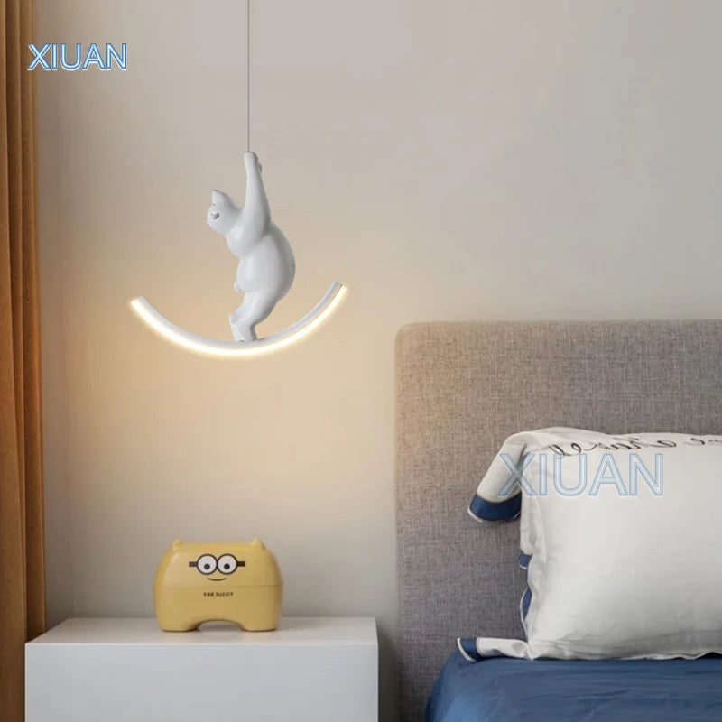 lampe suspendue déco licorne