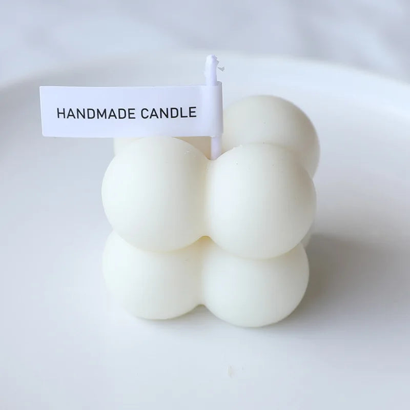 bougie parfumée cube en cire de soja pour décoration moderne - vue 21 sur 22