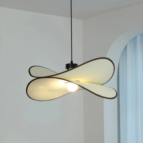 plafonnier en tissu wabi sabi pour décoration intérieure moderne - vue 2 sur 10