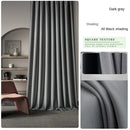 Rideau occultant plissé style classique isolation thermique salon