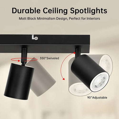 spot led sur rail pour éclairage intérieur décoratif - vue 4 sur 10
