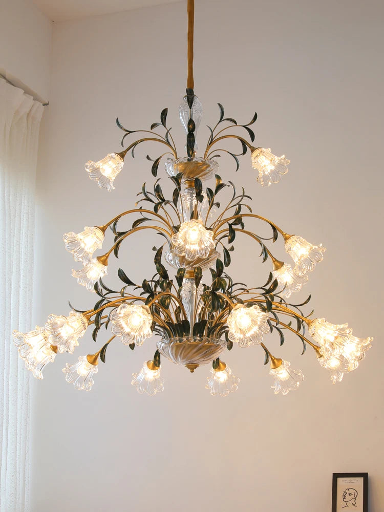 lustre moderne à double style pour bâtiment et hôtel - vue 2 sur 12