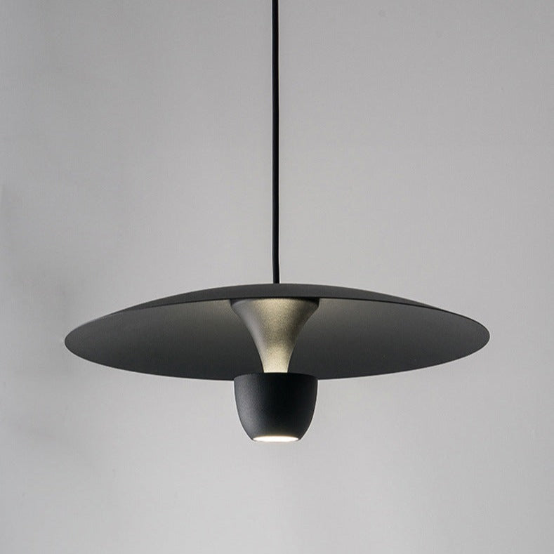 pendant light LED design with lampshade rounded nordic Fuji