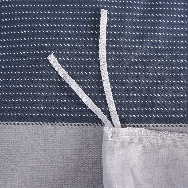 housse de couette 100 coton imprimée avec fermeture éclair pour lit