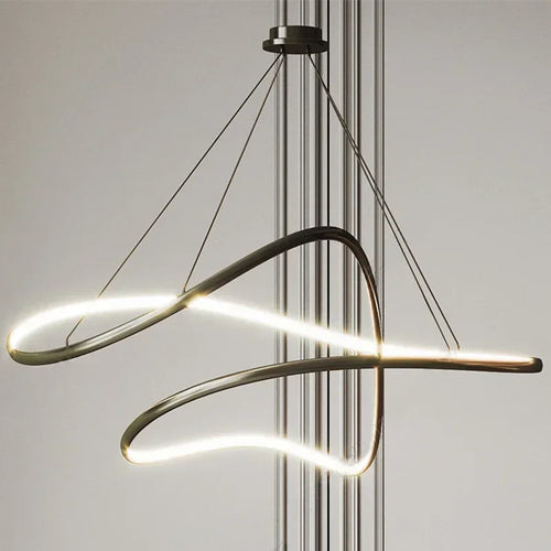 lustre led moderne suspendu pour décoration intérieure