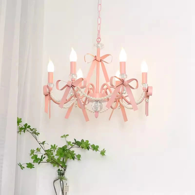 lustre romantique mignon pour chambre enfant décoration lumineuse - vue 2 sur 8