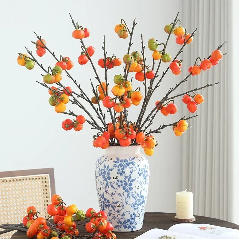 plantes artificielles citrouilles décoratives pour balcon et hôtel