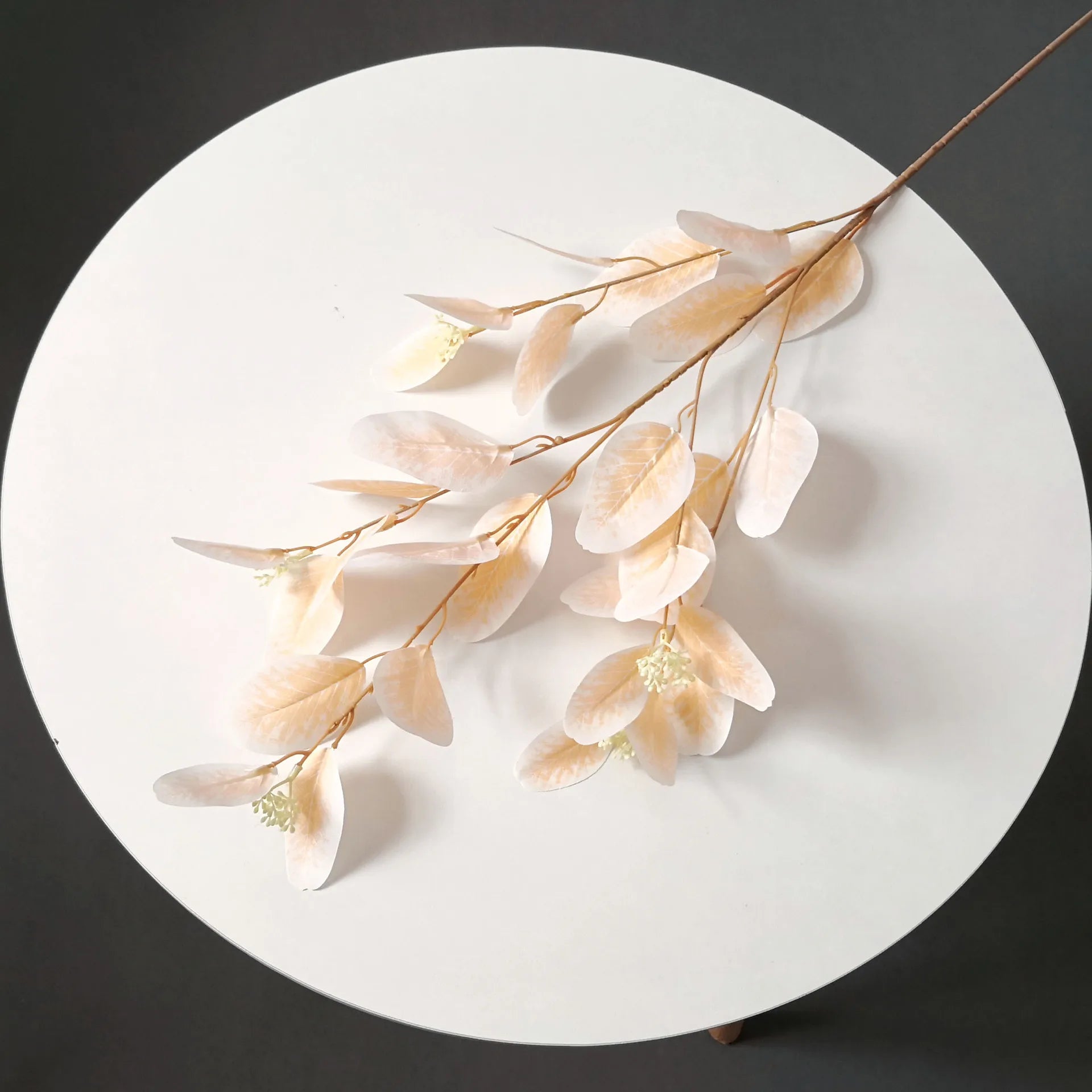 branches de feuilles d'eucalyptus en soie artificielle pour décoration florale - vue 14 sur 17