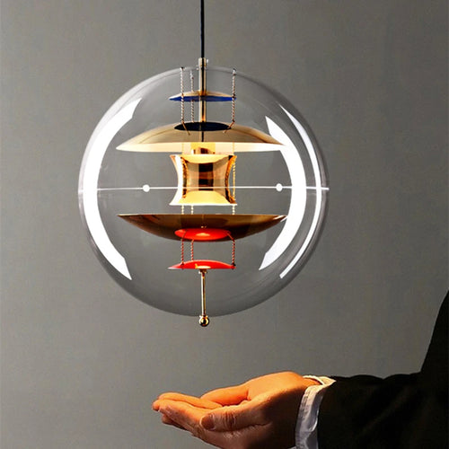 suspension globe créative led décoration danemark maison
