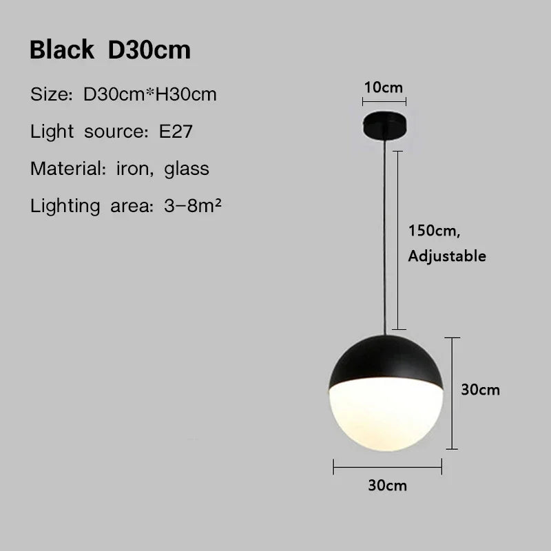 lustre moderne en verre pour décoration intérieure élégante - vue 10 sur 10