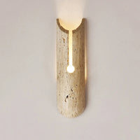 Créativité moderne Simple pierre naturelle design atmosphère applique maison petit couloir frais chambre chevet lumières décoratives