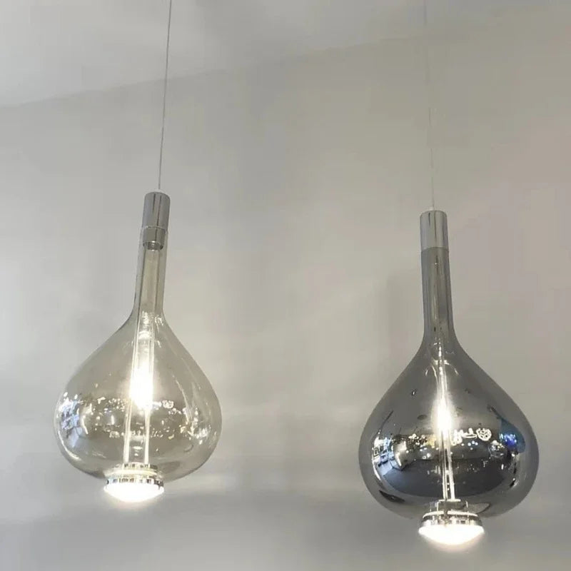 Italy Design LED Glass Pendant Lamp for Hotel Kitchen Restaurant Bar Decor Chandeliers Suspension Lustre Hanging Lighting - vue 5 sur 10