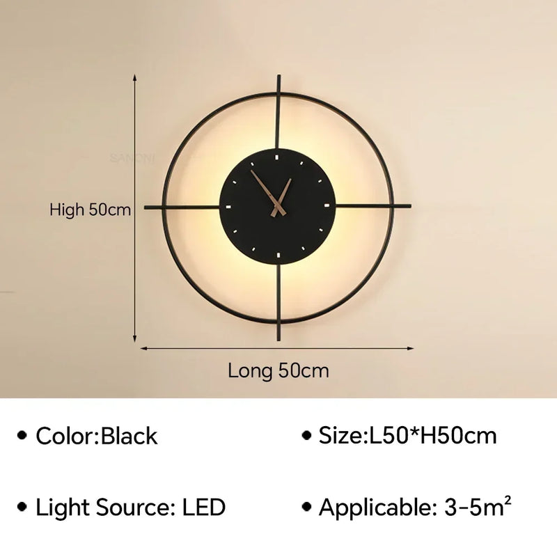 applique murale moderne à led pour décoration intérieure élégante