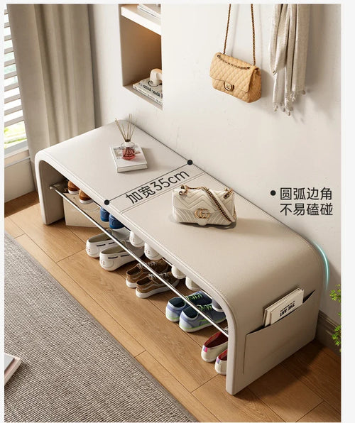 banc polyvalent pour rangement et assise décorative - vue 2 sur 15