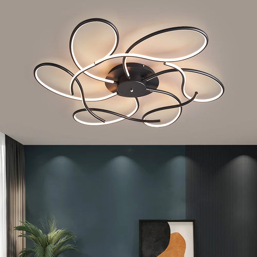 plafonnier moderne minimaliste design luminaire intérieur élégant - vue 6 sur 10