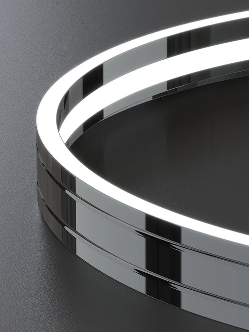 lustre en anneau moderne pour éclairage intérieur décoratif - vue 7 sur 16