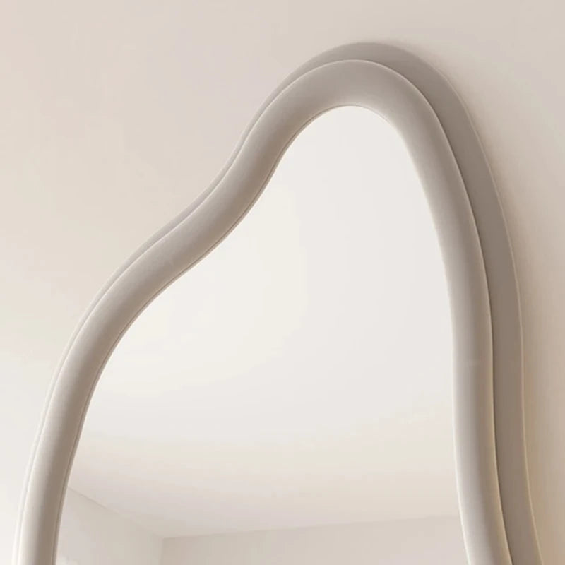 miroirs décoratifs muraux ondulés style nordique esthétique - vue 6 sur 17