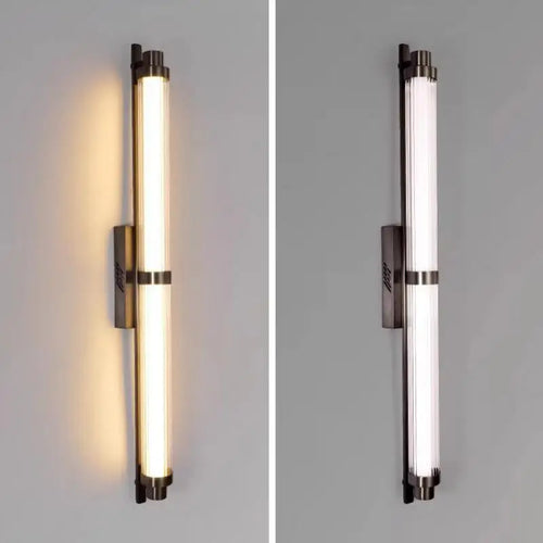 applique murale cylindrique à led moderne pour intérieur élégant
