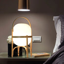 lampe sur pied bois moderne art éclairage table salon étude chambre portable