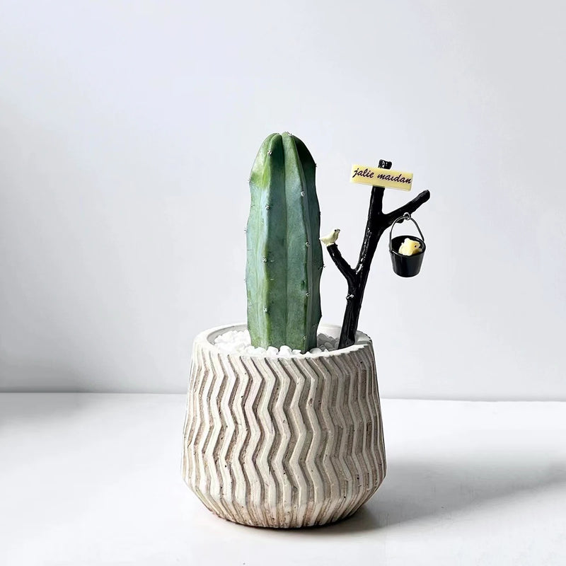 moules en silicone pour pots de fleurs en béton nordique et décoration intérieure