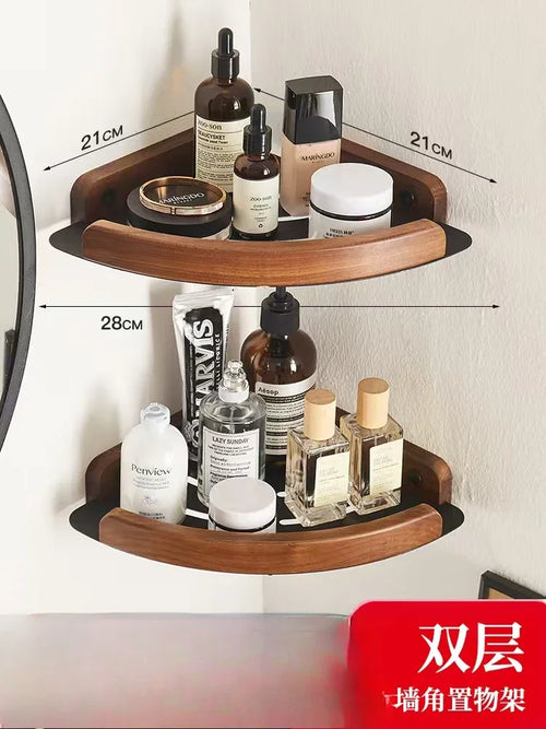 ensemble de quincaillerie en bois pour salle de bain - vue 10 sur 18