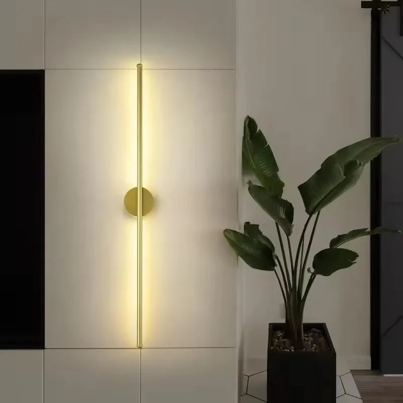 applique murale led design nordique moderne en fer décoratif intérieur
