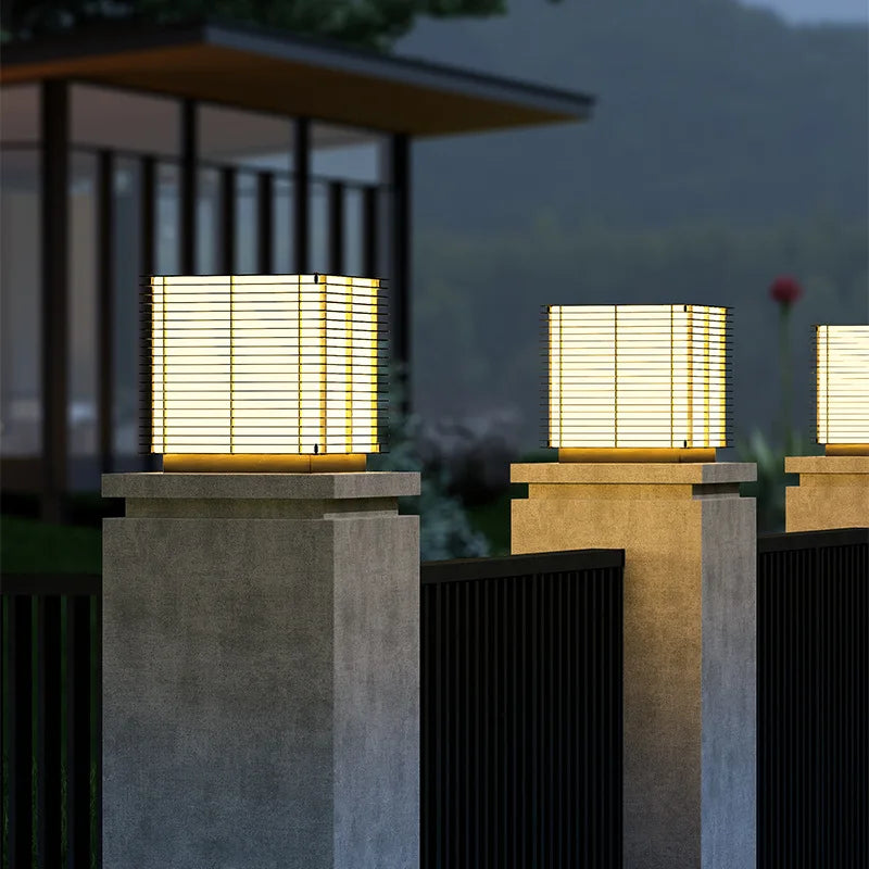 lampe de jardin solaire lumineuse pour extérieur décorative et étanche - vue 3 sur 12