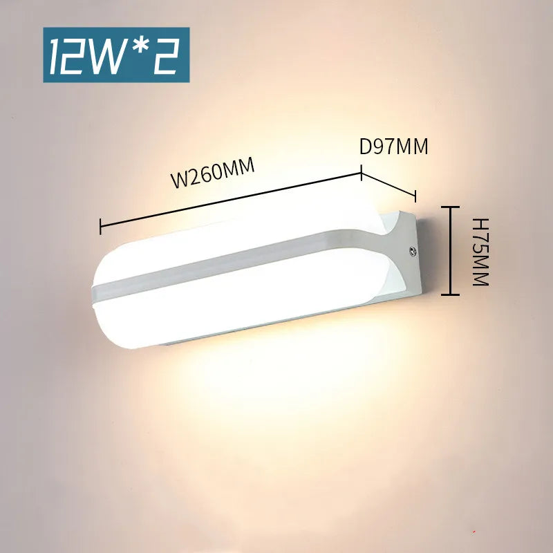 6W 220V mur LED lampe intérieure applique murale couloir lampe 6W 220V mur LED lampe intérieure applique murale couloir lampe