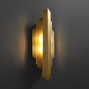 Postmoderne en laiton luxe salon fond cocina applique murale salon escalier couloir chambre chevet lampes décoratives