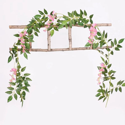 guirlande de glycine artificielle pour décoration florale et festive - vue 11 sur 32