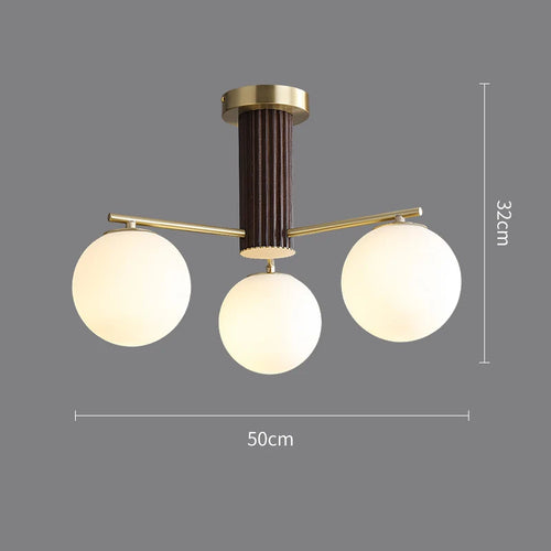 lustre japonais en cuivre style rétro médiéval pour intérieur élégant - vue 14 sur 13
