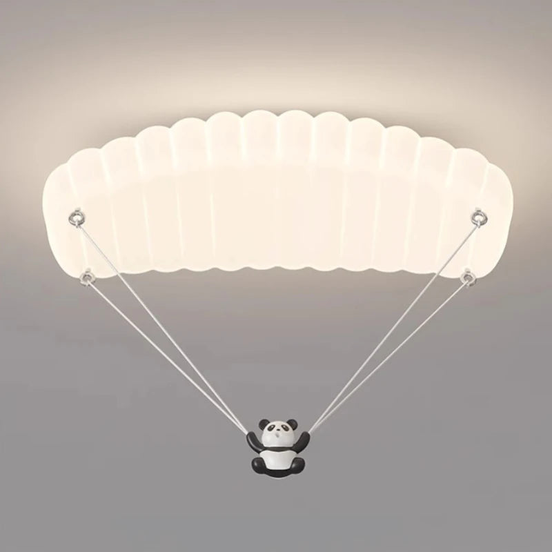 plafonnier panda en forme de parachute pour enfants - vue 7 sur 7