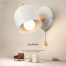 applique murale led macaron nordique décoration moderne avec interrupteur
