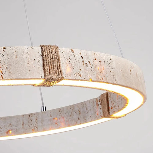 lustre tendance décoration intérieure en pierre moderne - vue 3 sur 10