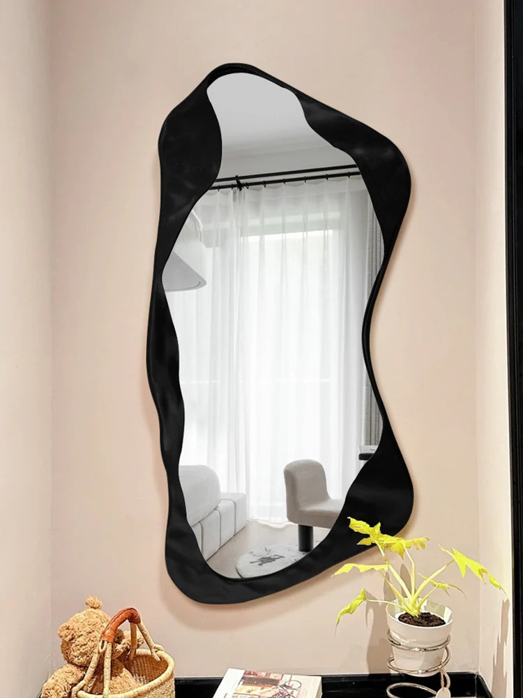 miroir nordique artistique plein format cadre créatif élégant - vue 6 sur 7