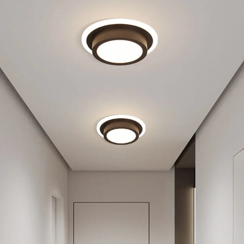 Plafonnier moderne à leds pour intérieur décoration maison - vue 6 sur 12