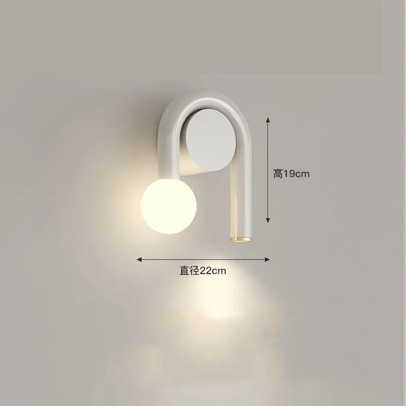 applique murale Nolvety 2 led chambre lit Table d'appoint appareil ménager lampes de livre pas de scintillement Protection des yeux éclairage mural - vue 5 sur 8
