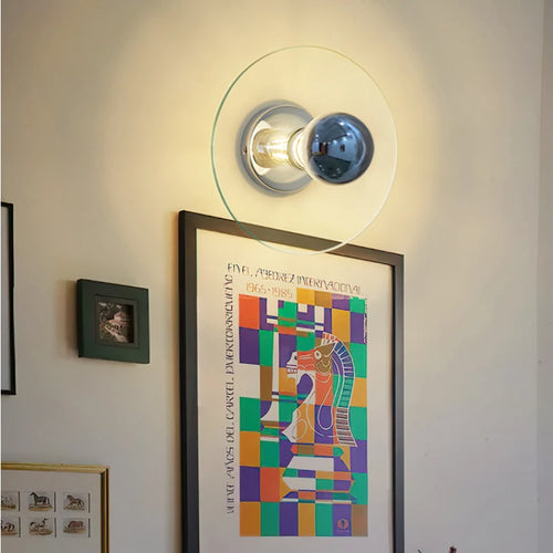 lustre en verre design rétro pour café et restaurant - vue 4 sur 8