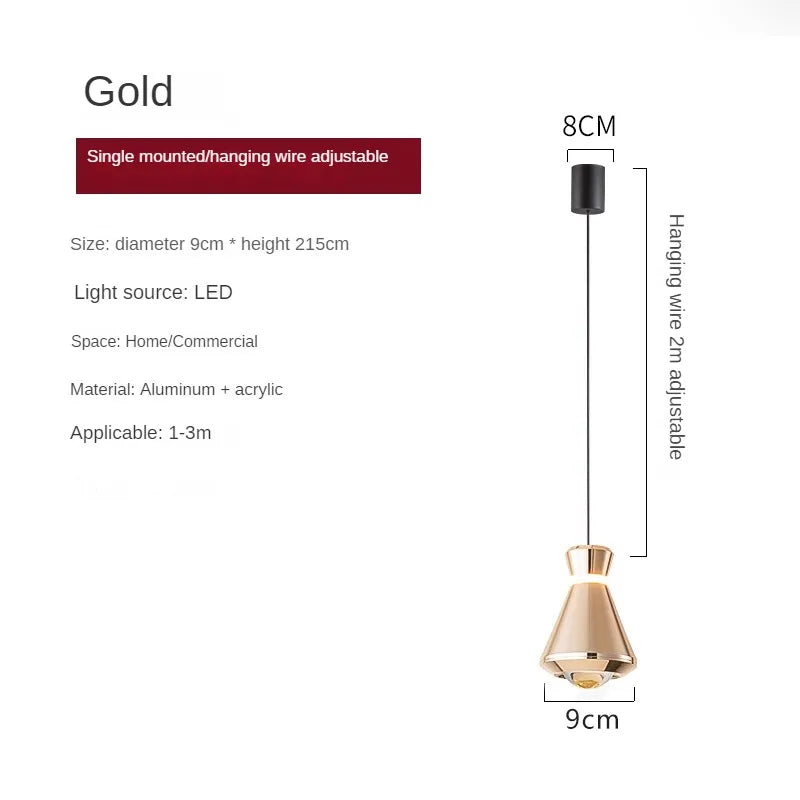 lampe de chevet postmoderne élégante pour décoration intérieure moderne - vue 12 sur 12