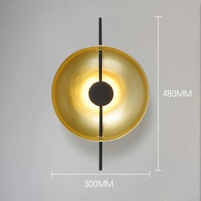 applique murale led nordique post-moderne pour éclairage d'hôtel - vue 9 sur 8