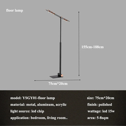 lustre LED circulaire moderne design nordique pour intérieur élégant - vue 14 sur 15