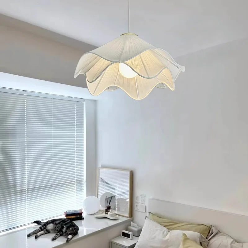 SANDYHA moderne crème Style suspension éclairage chaud romantique lampe à LED pour intérieur salon salle à manger chambre décor à la maison lustres